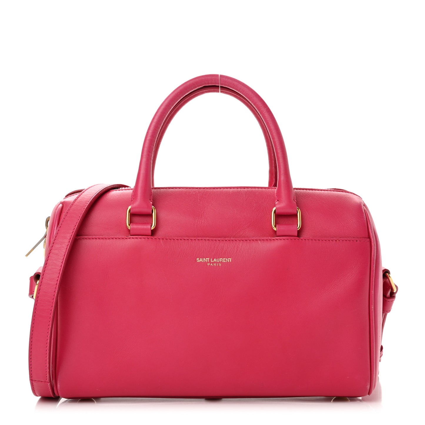 Calfskin Classic Baby Duffle Fuchsia