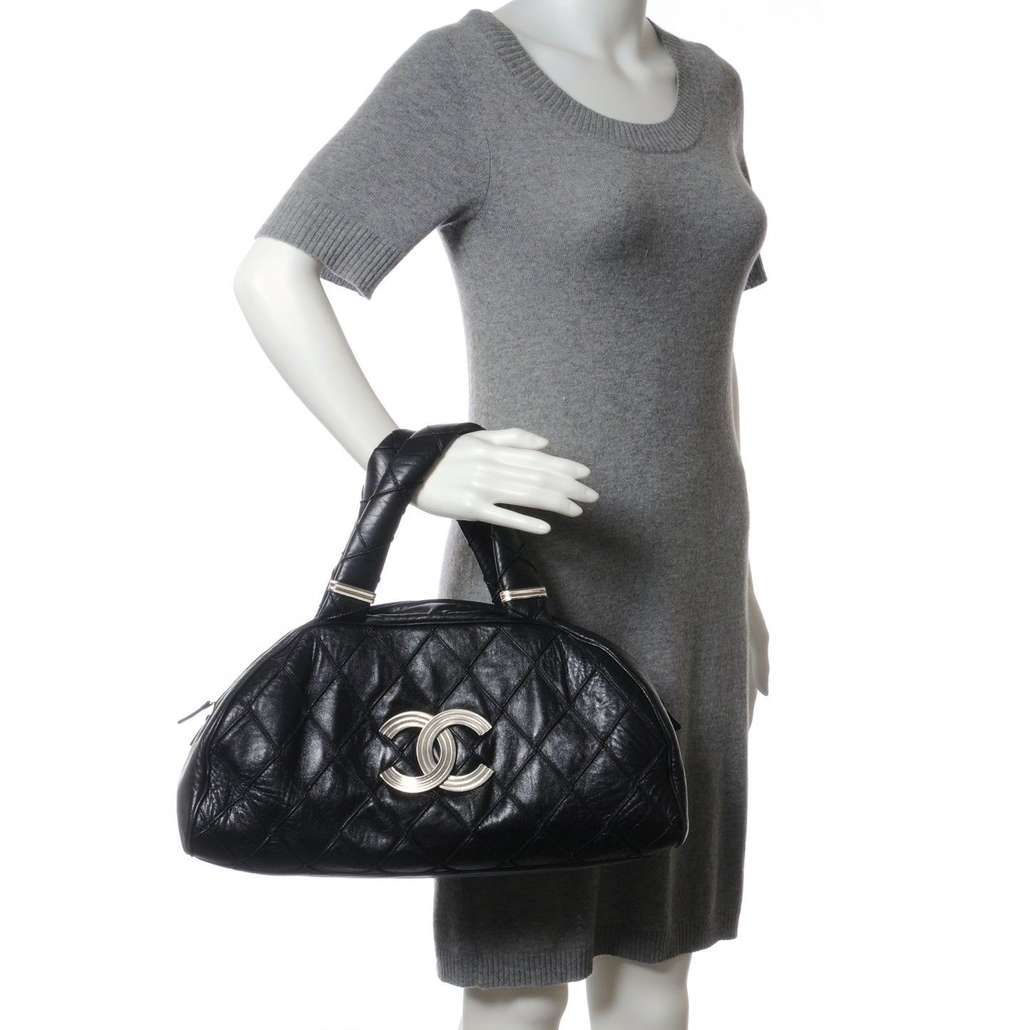 Calfskin Bowler Black