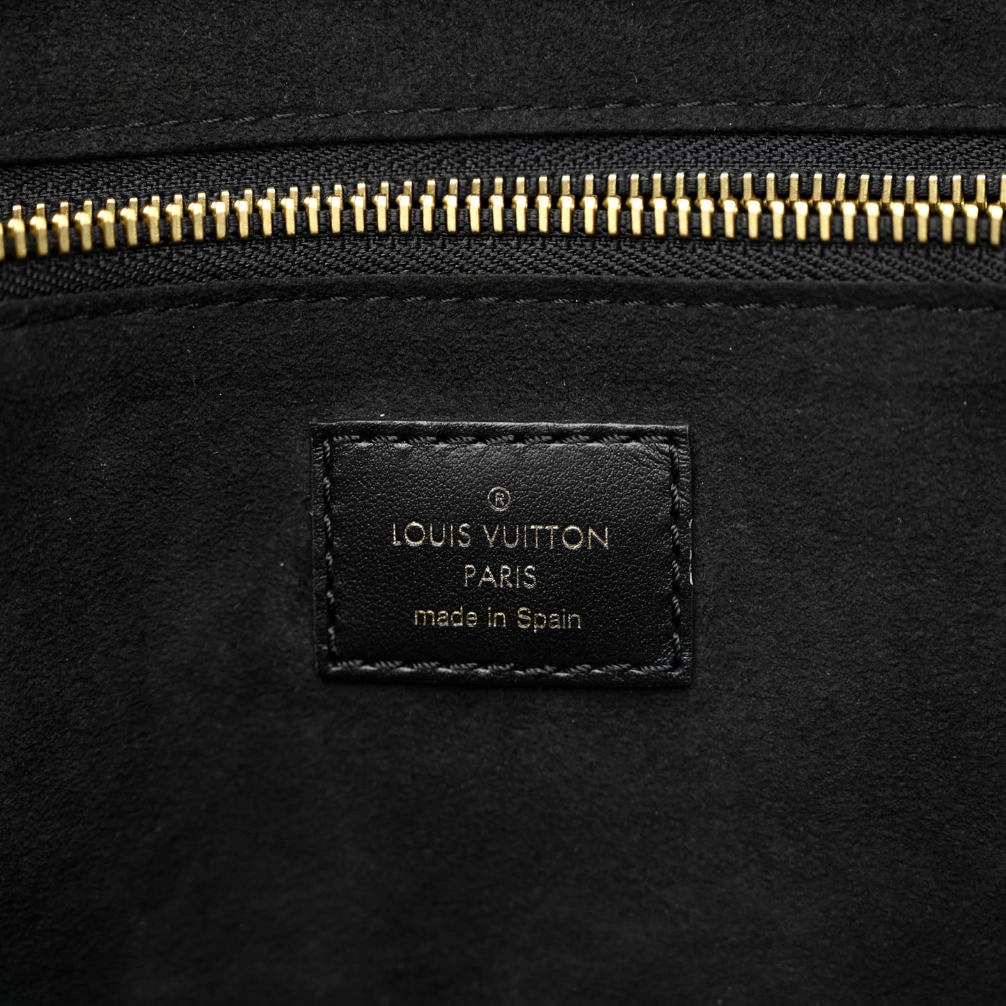 Empreinte Monogram Giant Broderies Neverfull MM Cream Black