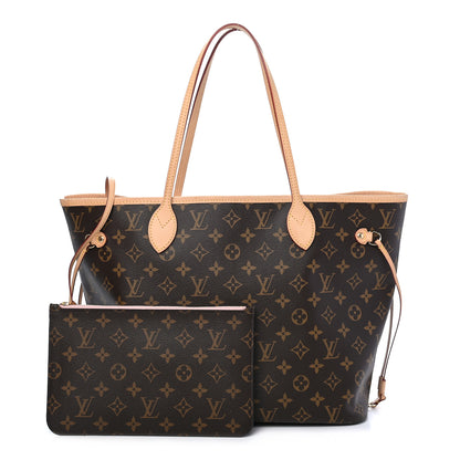 Louis Vuitton Monogram Neo Neverfull MM Rose Ballerine 1 of 9