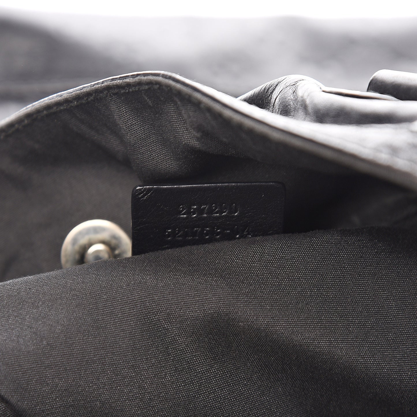 Calfskin Guccissima Full Moon Tote Black