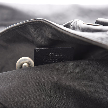 Gucci Calfskin Guccissima Full Moon Tote Black 6 of 11