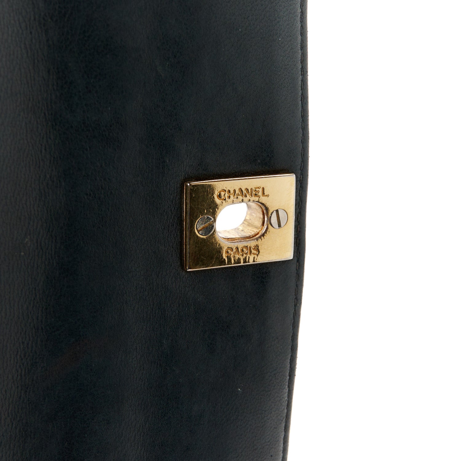 Chanel Lambskin Vertical Quilted Small Single Flap Black 7 of 15