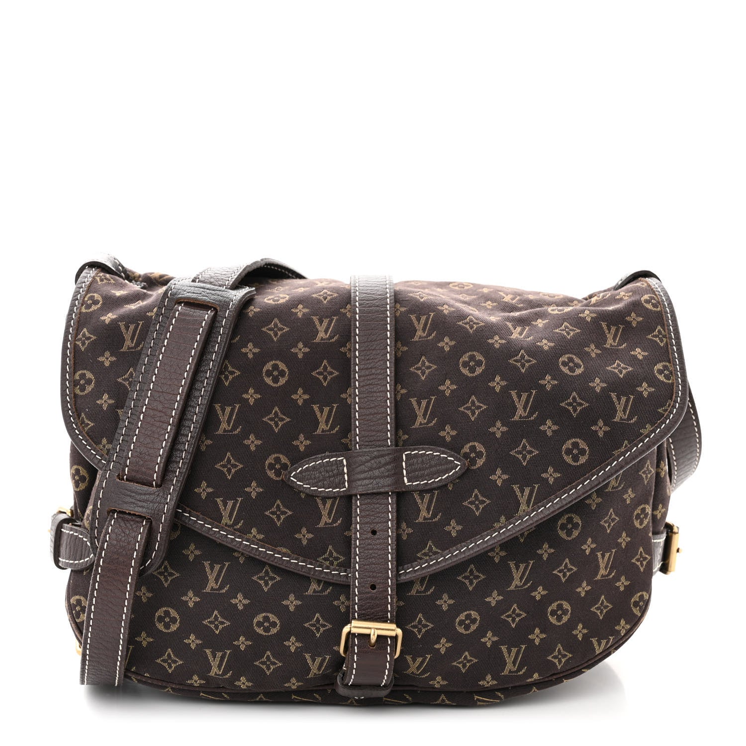 Louis Vuitton Monogram Mini Lin Saumur Ebene 1 of 10