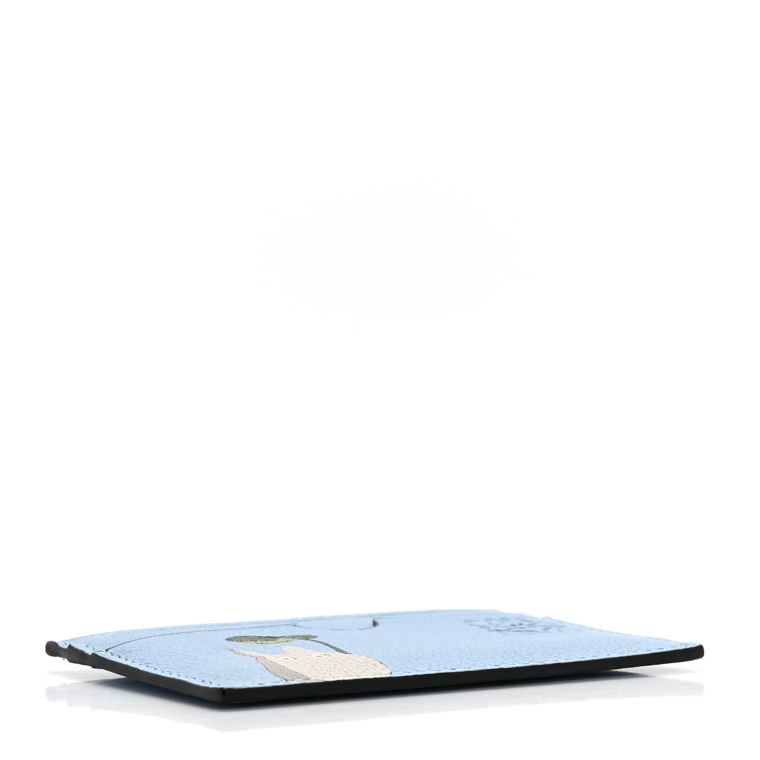 Loewe X MY NEIGHBOR TOTORO Calfskin Card Holder Blue 5 of 8