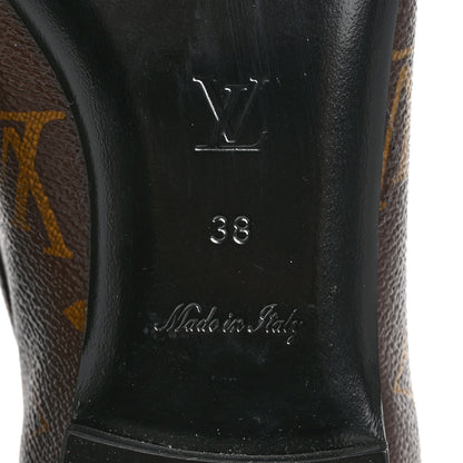 Louis Vuitton Monogram Upper Case Flat Loafer 38 8 of 10