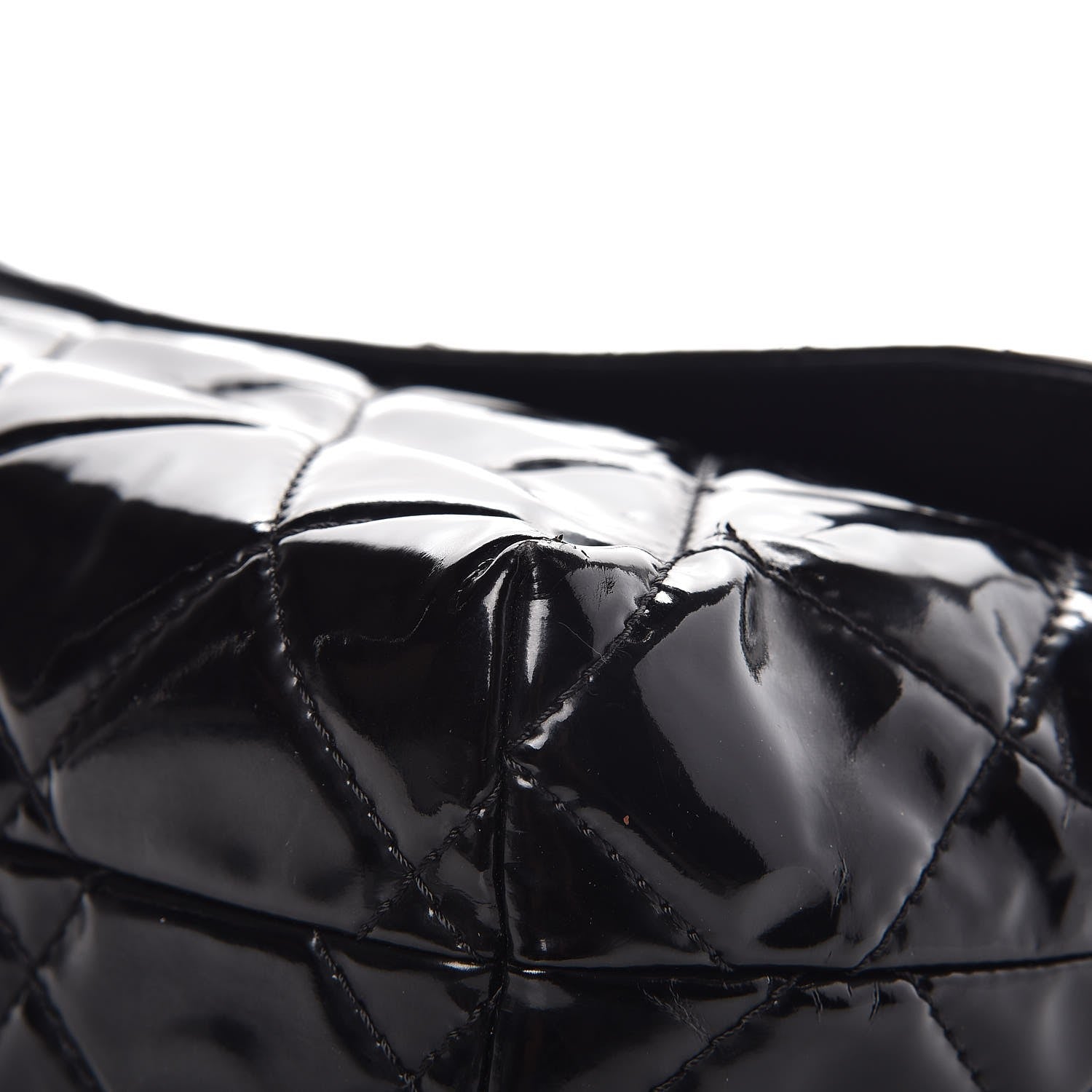 Chanel Vinyl Quilted In the Business Flap Bag Black 12 of 12