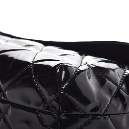 Chanel Vinyl Quilted In the Business Flap Bag Black 12 of 12