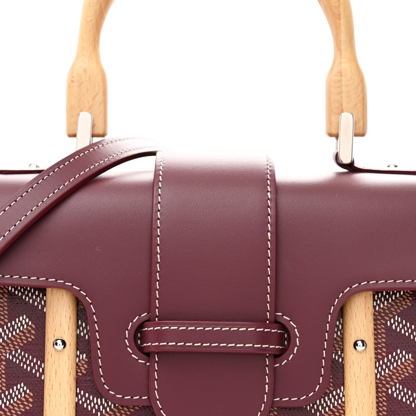 Goyardine Structure Mini Saigon Burgundy