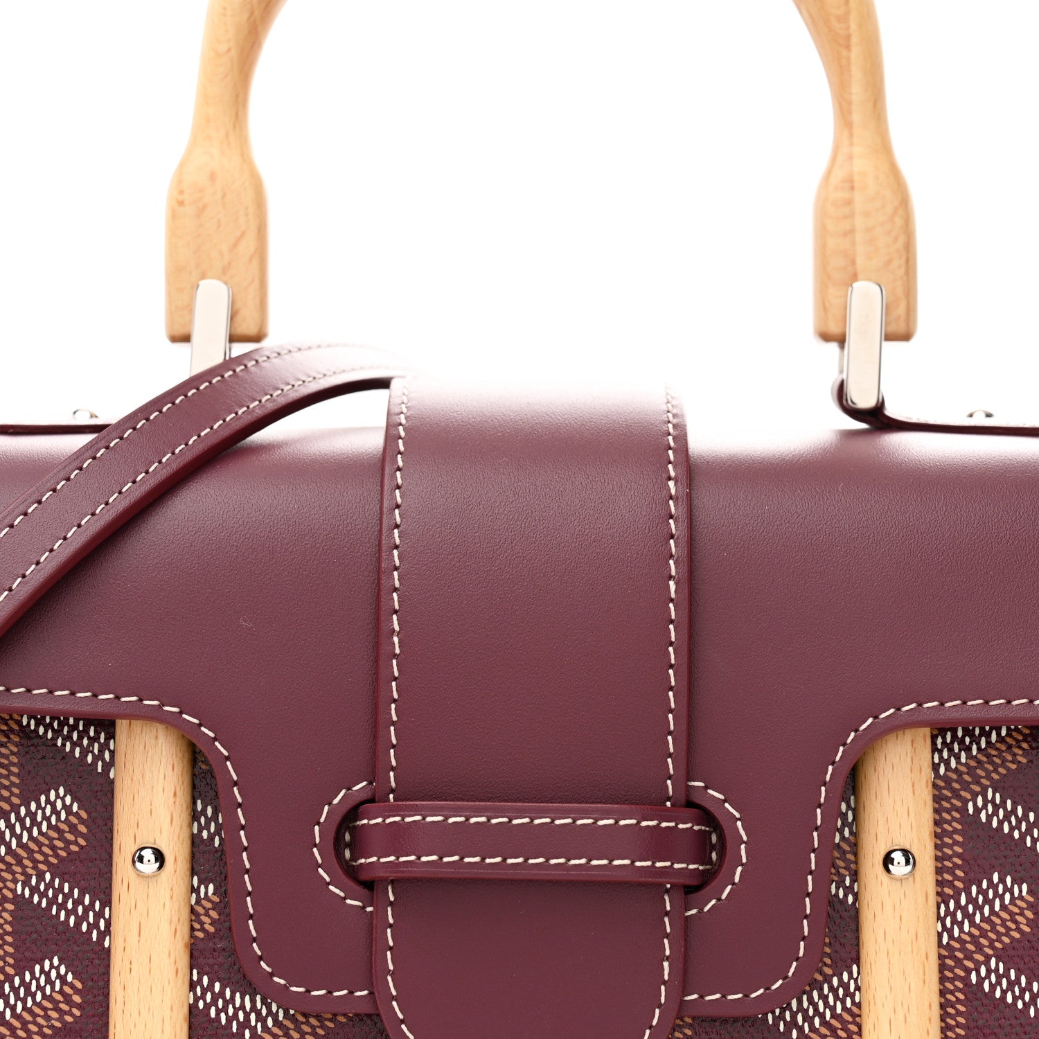 Goyard Goyardine Structure Mini Saigon Burgundy 7 of 10