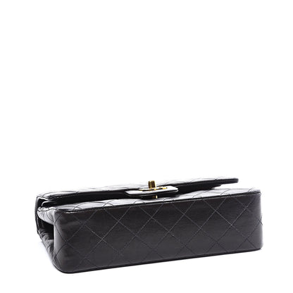 Chanel Lambskin Quilted Small Double Flap Black 3 of 10