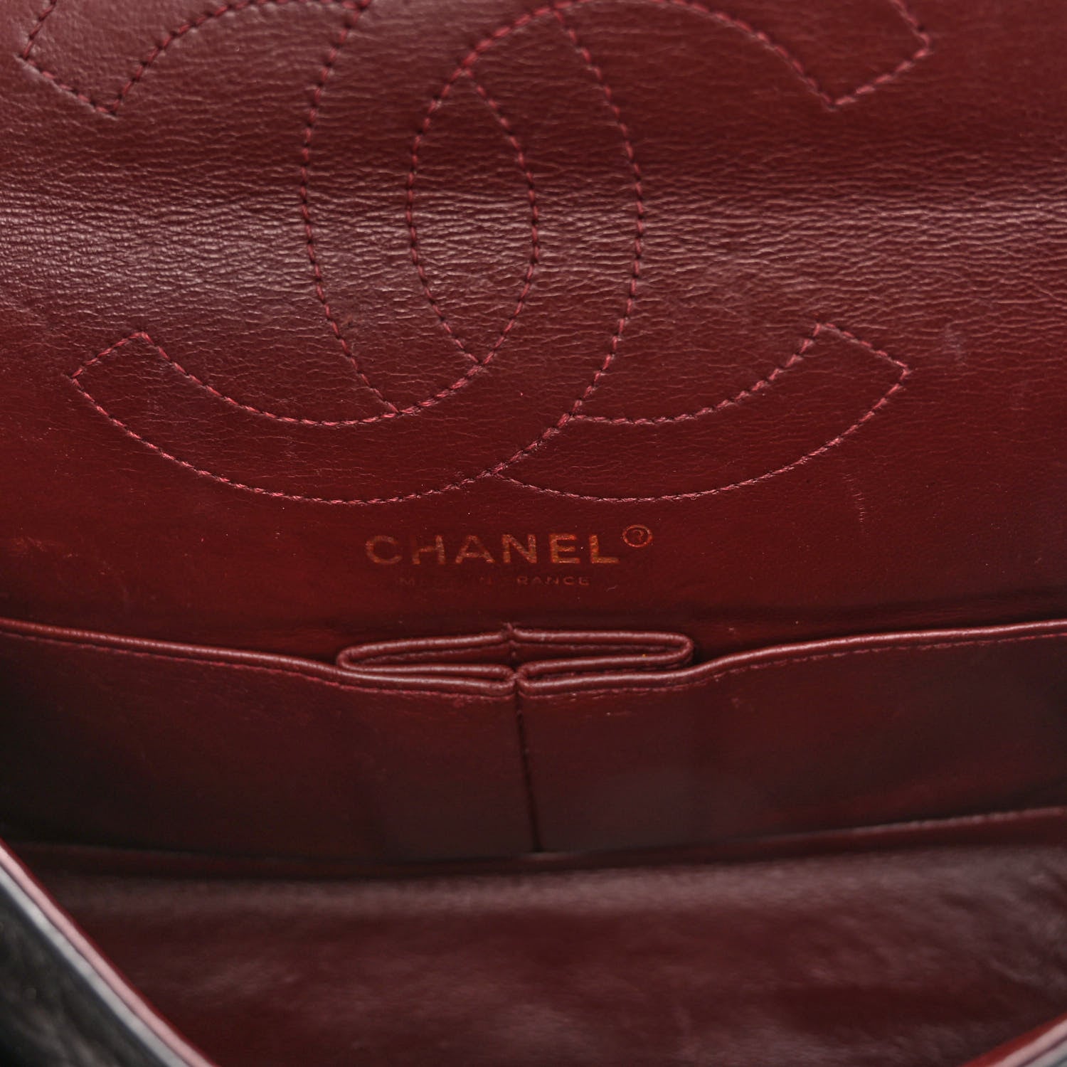 Chanel Aged Calfskin Quilted 2.55 Reissue 225 Flap Black 6 of 9