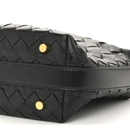 Bottega Veneta Calfskin Nappa Intrecciato Mini Wallace Black 10 of 13