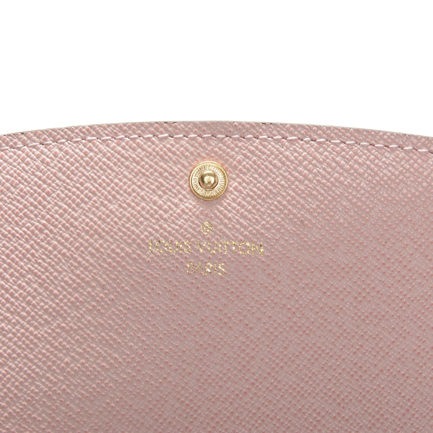 Monogram Emilie Wallet Rose Ballerine