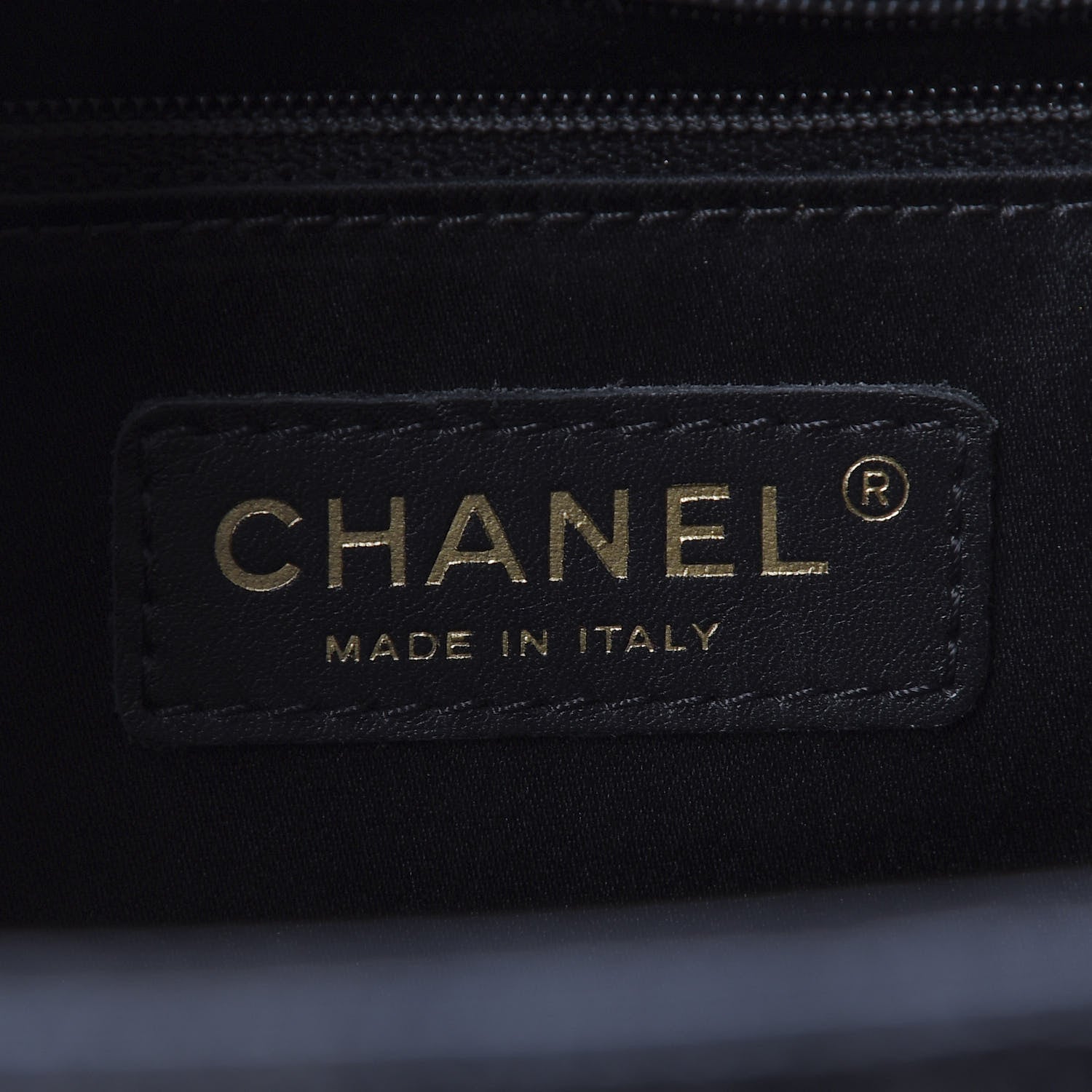 Chanel Caviar Quilted Grand Shopping Tote GST Black 8 of 9
