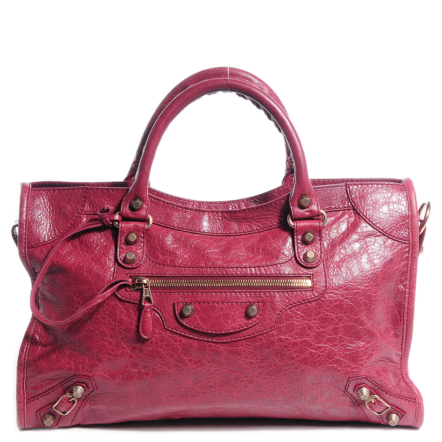 Agneau Giant 12 Rose Gold Hardware City Cassis