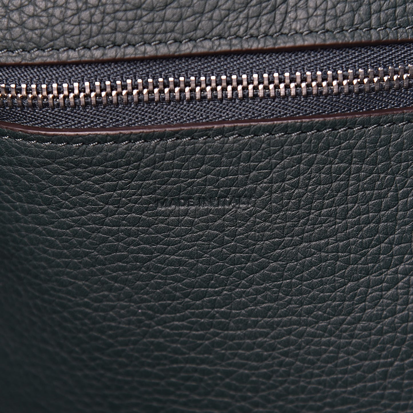 Supple Grained Calfskin Small Big Bag Amazone