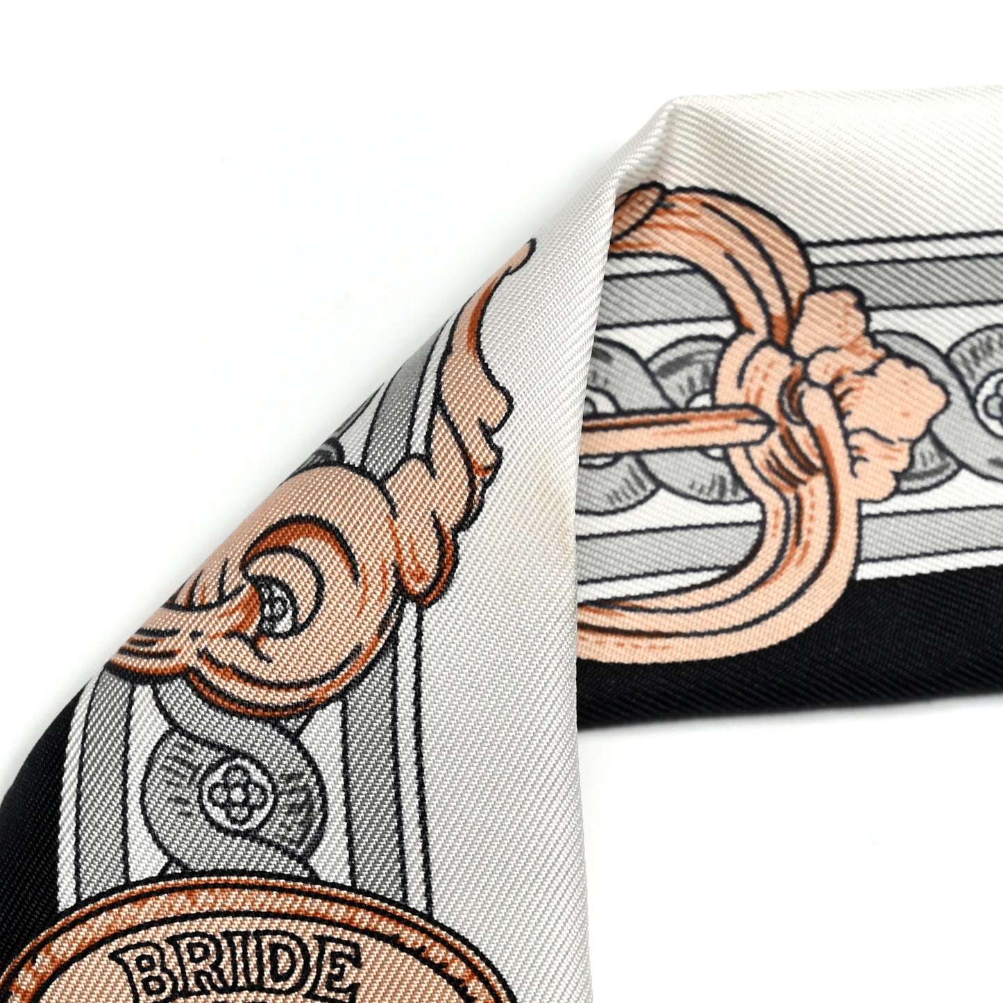 Silk Bride De Cour Twilly Black White Or Rose