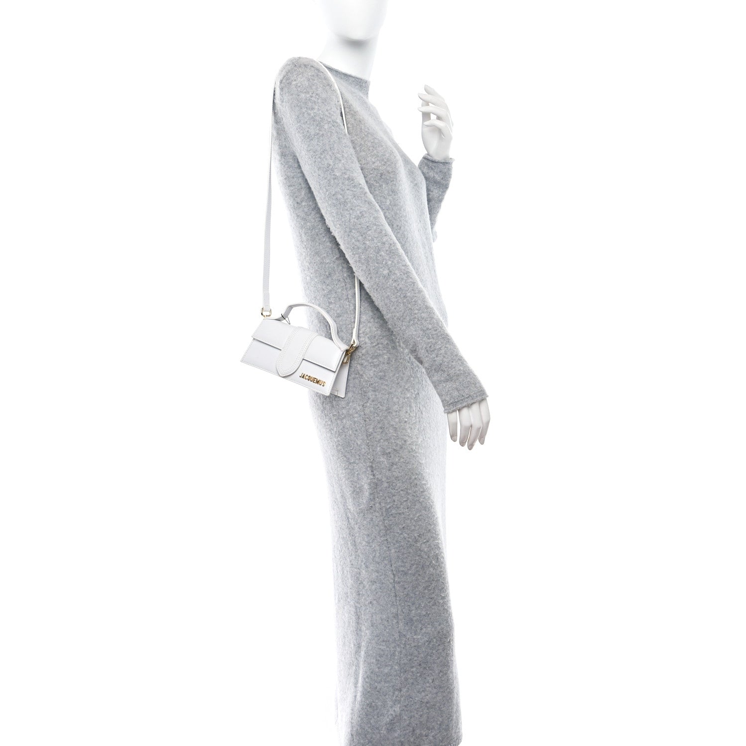 Jacquemus Calfskin Le Bambino White 2 of 10
