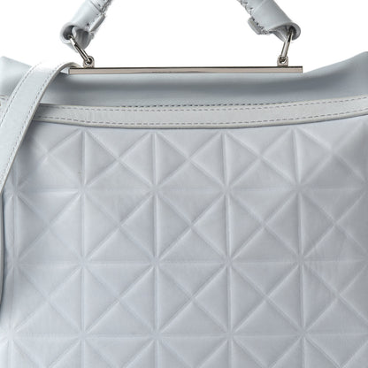 3.1 Phillip Lim Calfskin Quilted Small Ryder Satchel Glacier 9 of 9