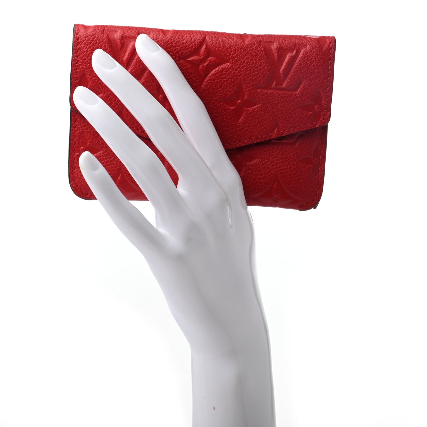 Empreinte Key Pouch Cherry