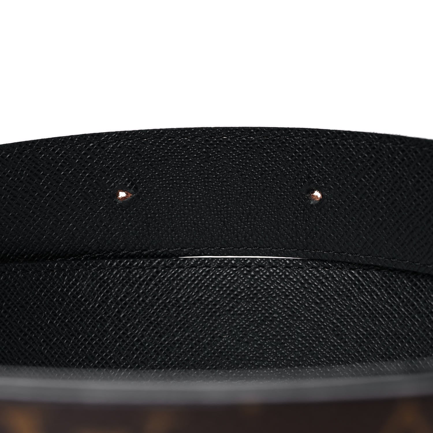 Louis Vuitton Calfskin Monogram 30mm LV Initiales Reversible Belt 85 34 Black 8 of 10