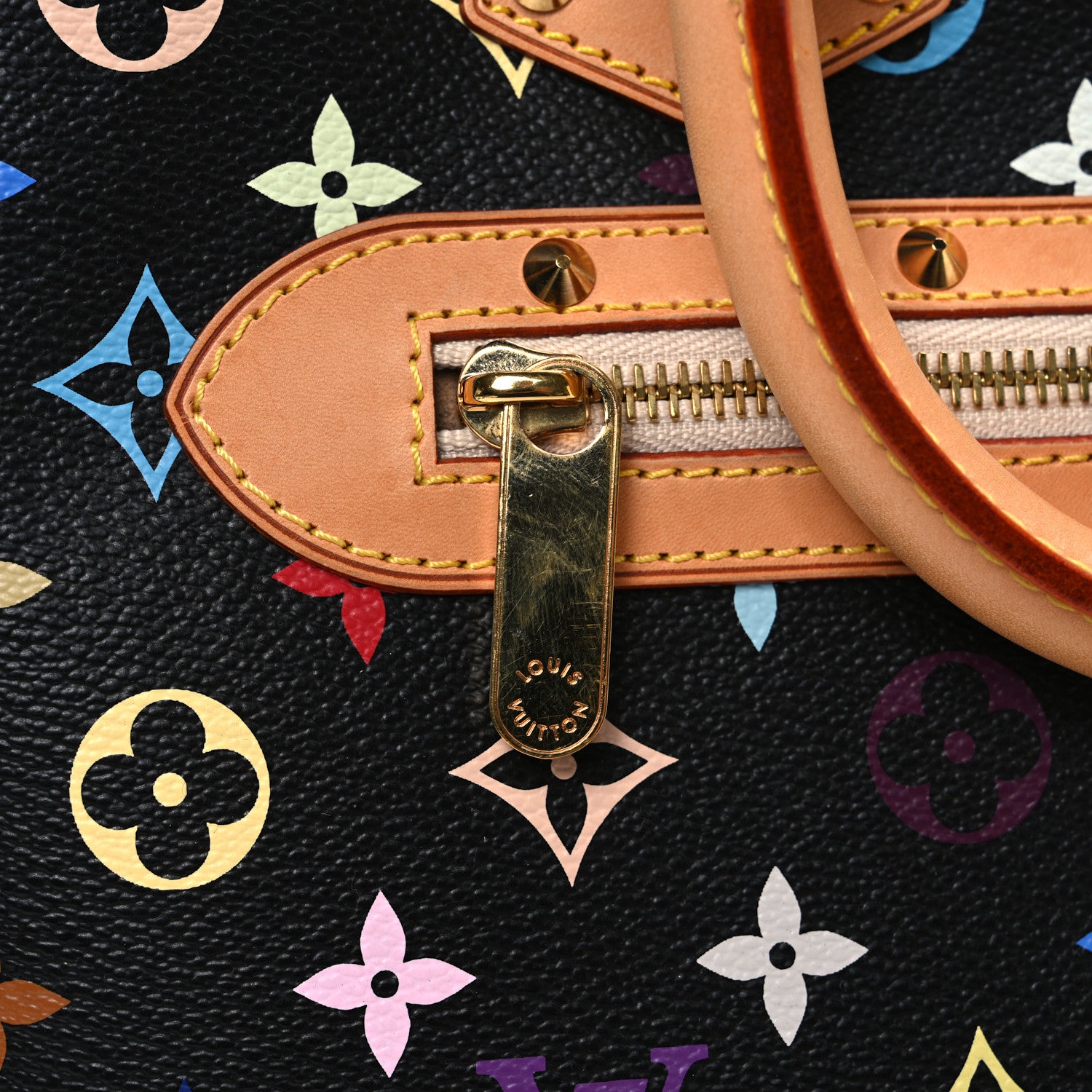 Louis Vuitton Monogram Multicolor Alma Black 11 of 14