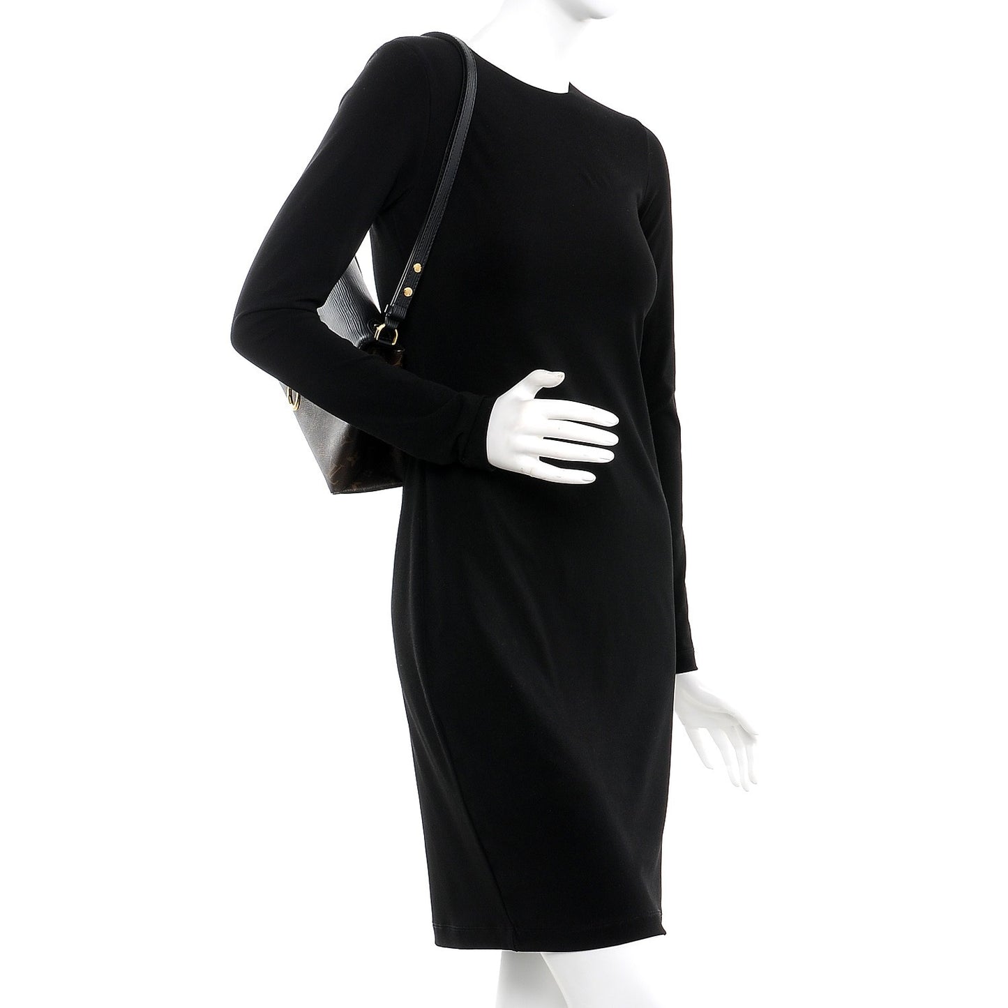 Epi Monogram Saint Michel Black