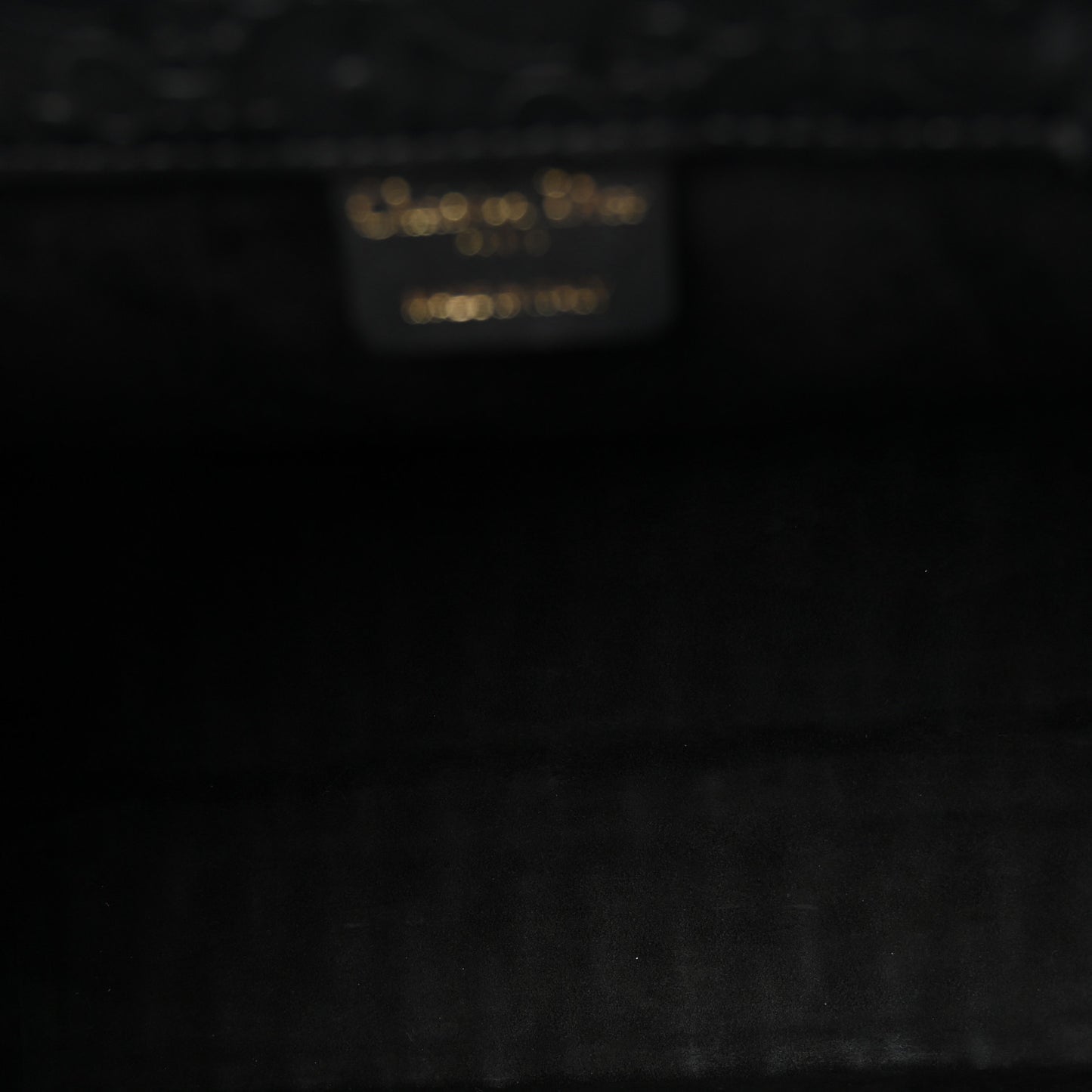 Oblique Calfskin Embossed Medium Book Tote Black