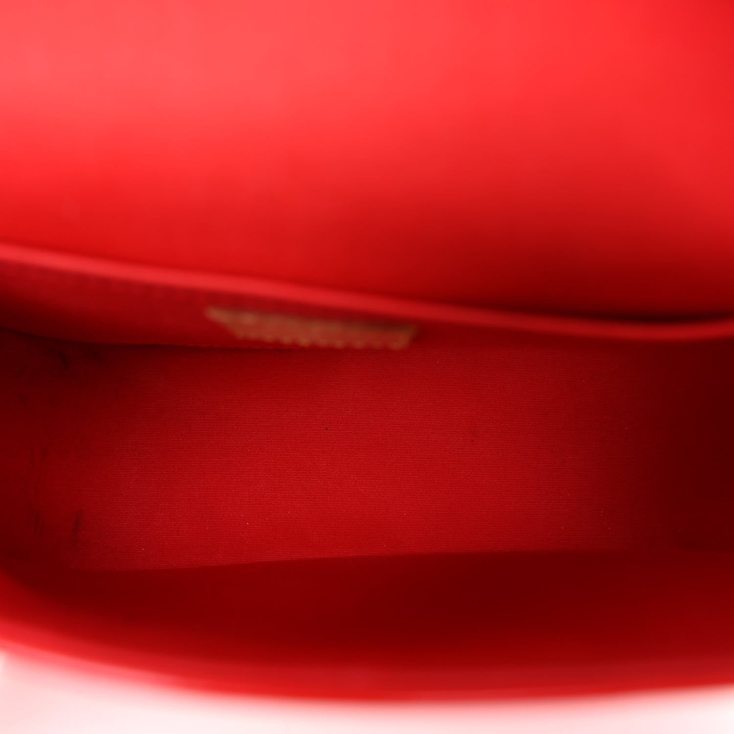 Louis Vuitton Vernis Bellflower GM Rouge Grenadine 5 of 11