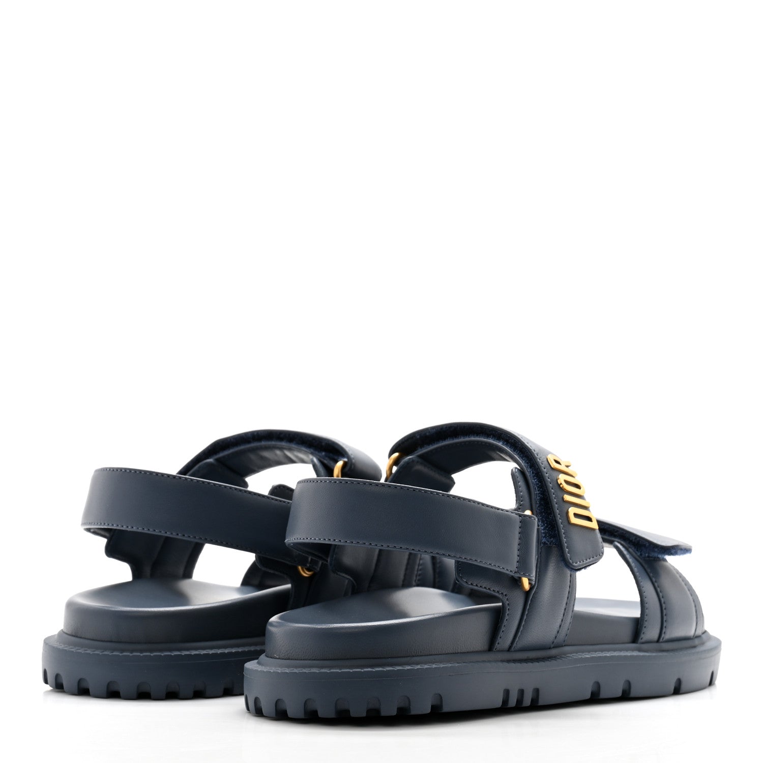 Christian Dior Lambskin Dioract 10mm Sandals 39 Pastel Night 4 of 9