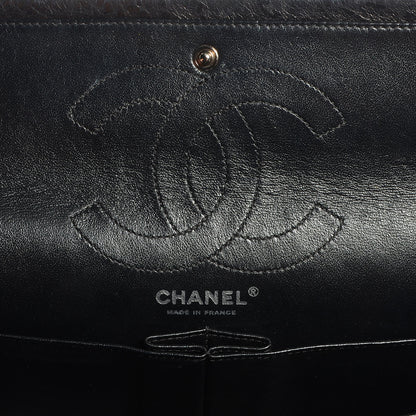 Chanel Aged Calfskin 2.55 Reissue 226 Flap Metallic Black 5 of 7