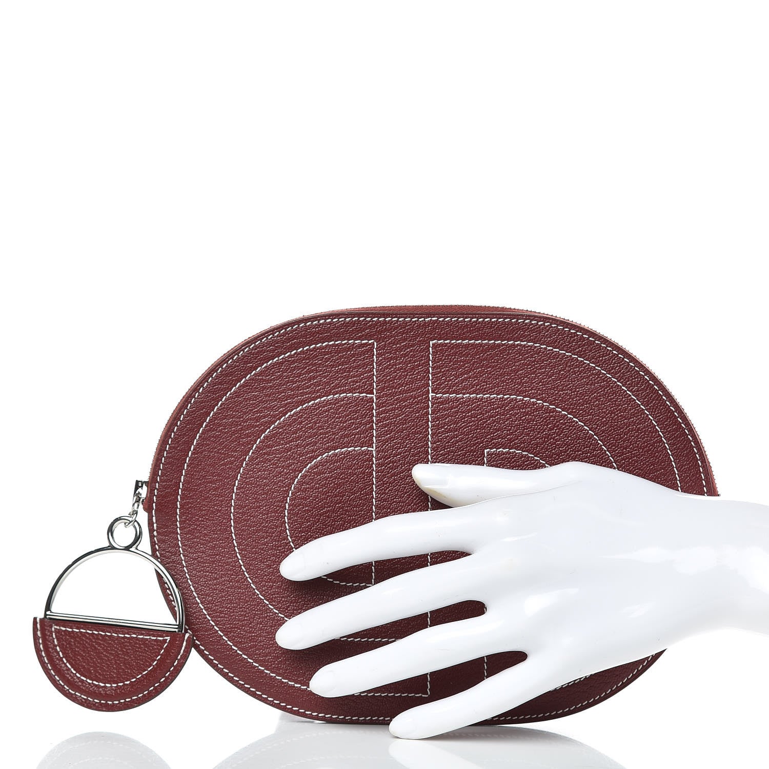 Hermes Chevre Mysore In-The-Loop-To-Go Pochette Rouge H 2 of 8