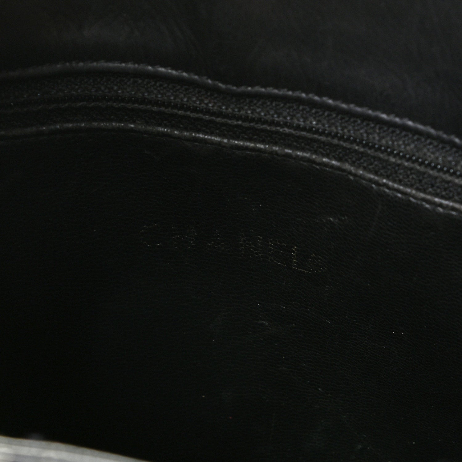Chanel Lambskin Quilted Shoulder Bag Black 14 of 16