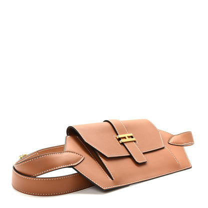 Hermes Swift Elan Pocket Belt Bag Gold 4 of 9
