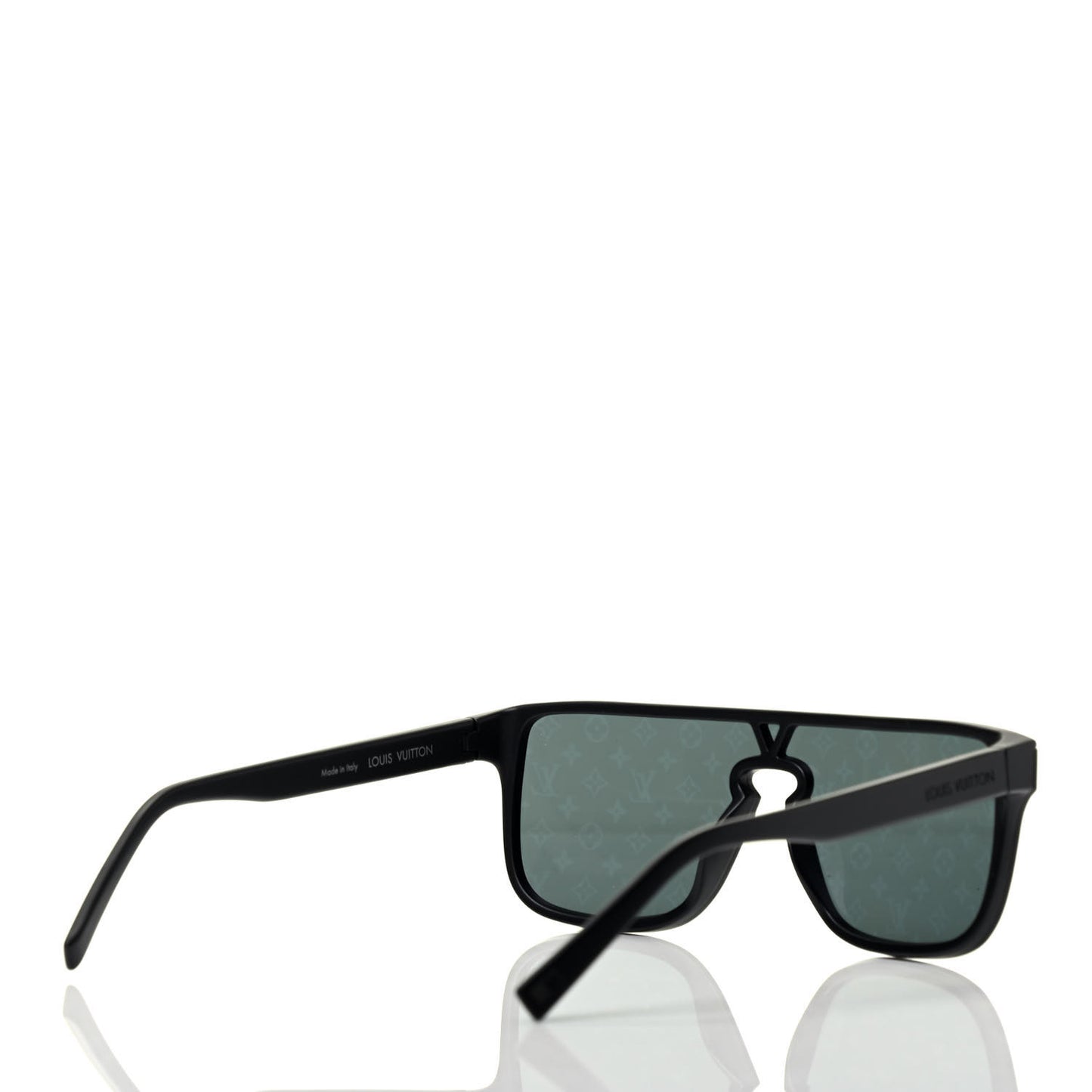 Acetate LV Waimea Square Sunglasses Z1082W Black