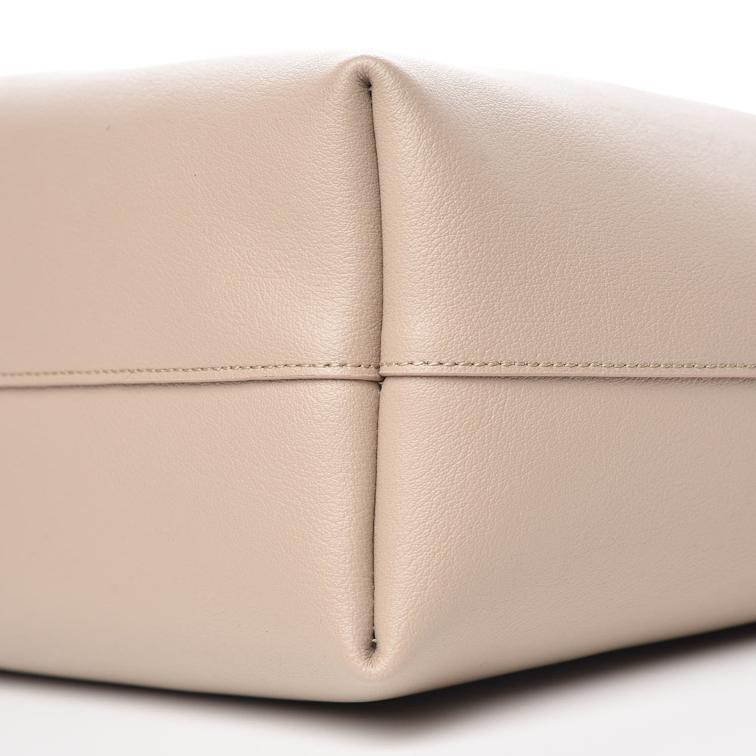 Saint Laurent Calfskin Large Shopping Tote Natural 10 of 10
