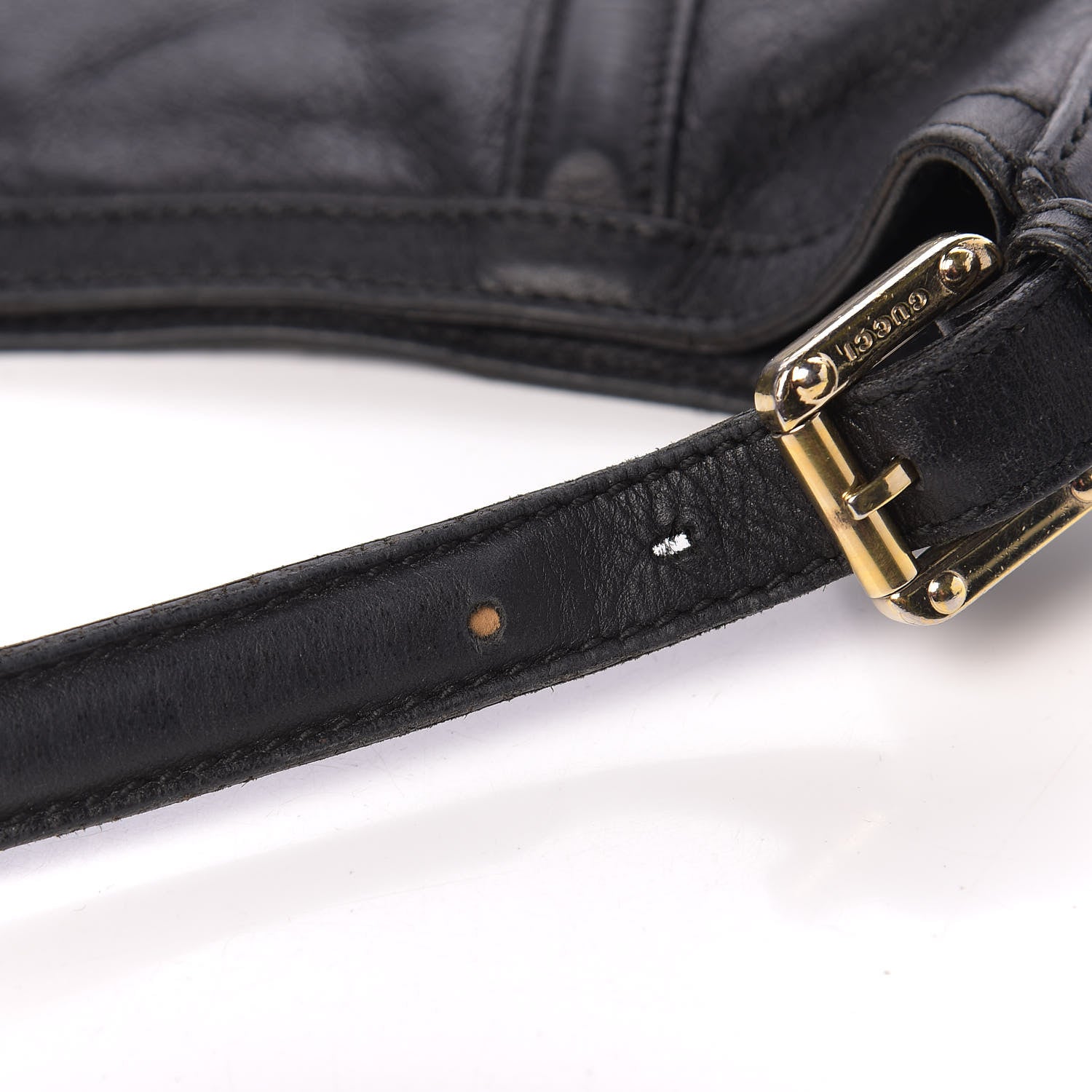 Gucci Calfskin Medium Britt Hobo Black 13 of 14