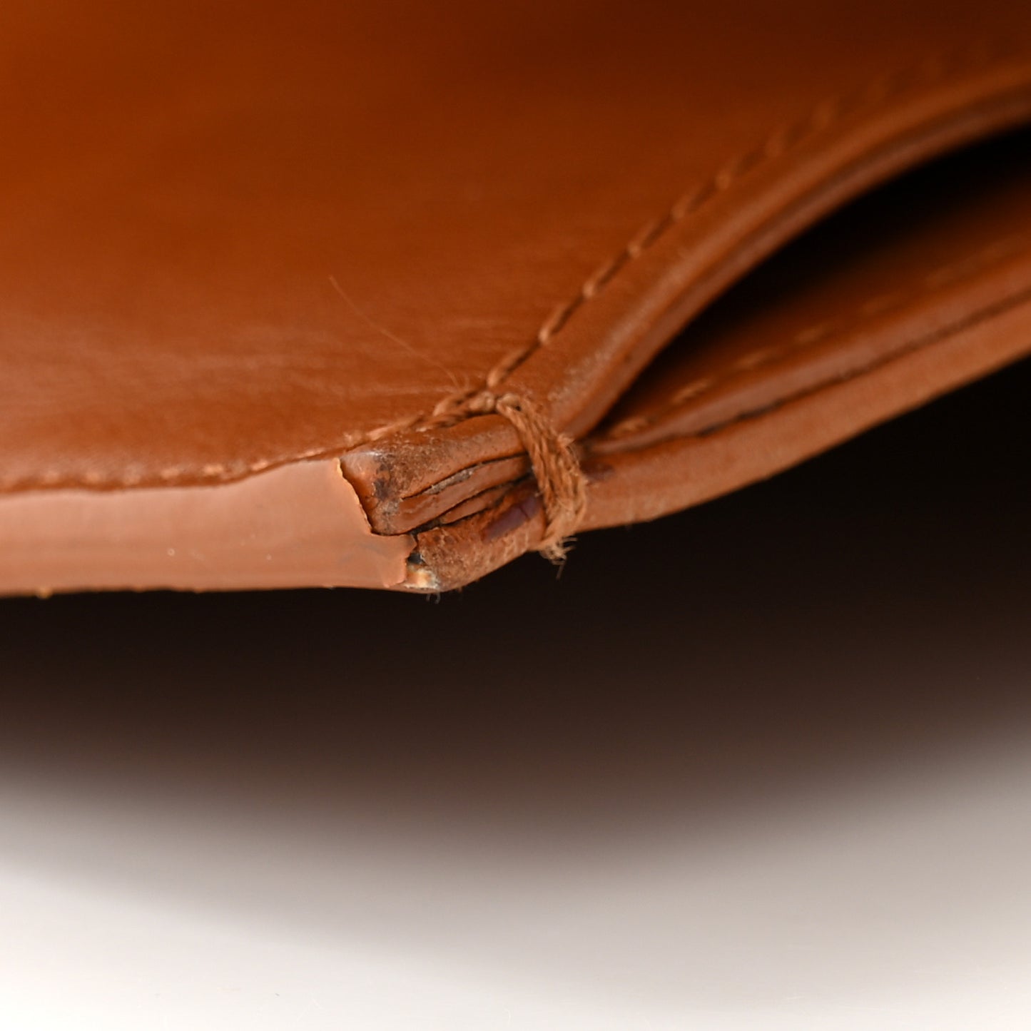 Calfskin Medium Woody Tote Caramel