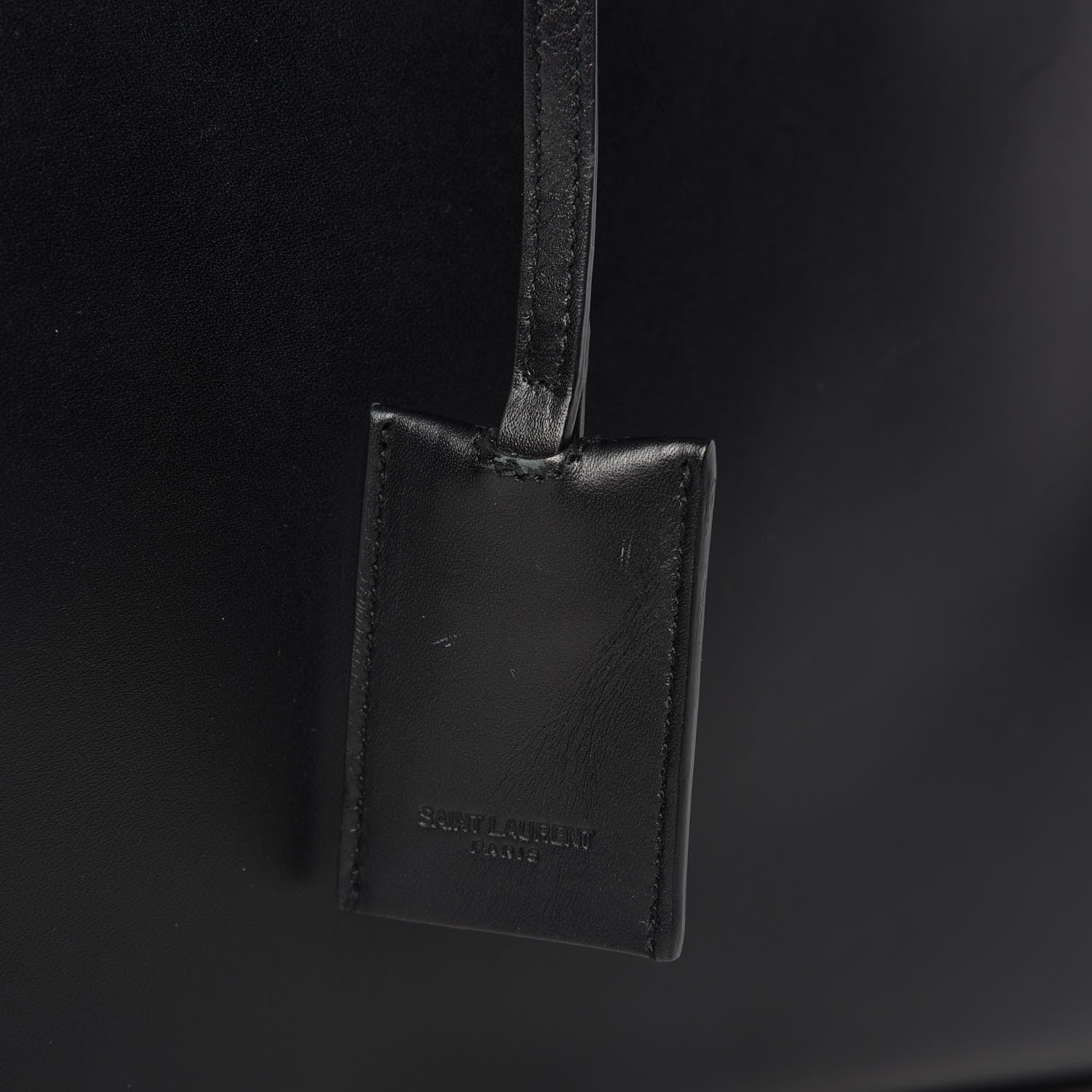 Saint Laurent Calfskin Classic Duffle 6 Black 11 of 11