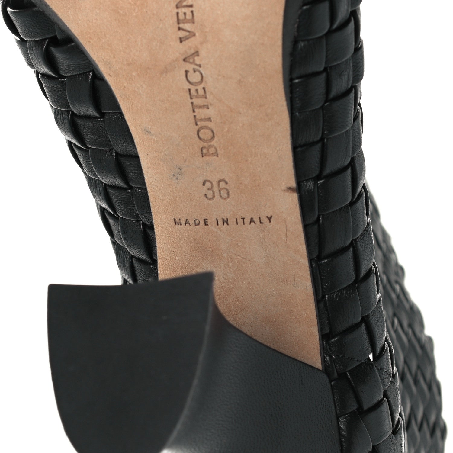Bottega Veneta Nappa Intrecciato Ankle Boots 36 Black 10 of 11