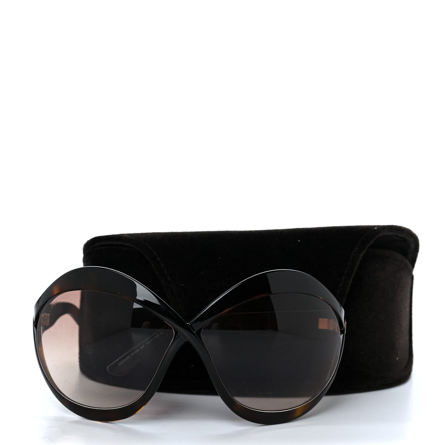 Acetate Carine Crossover Sunglasses TF902 Tortoise