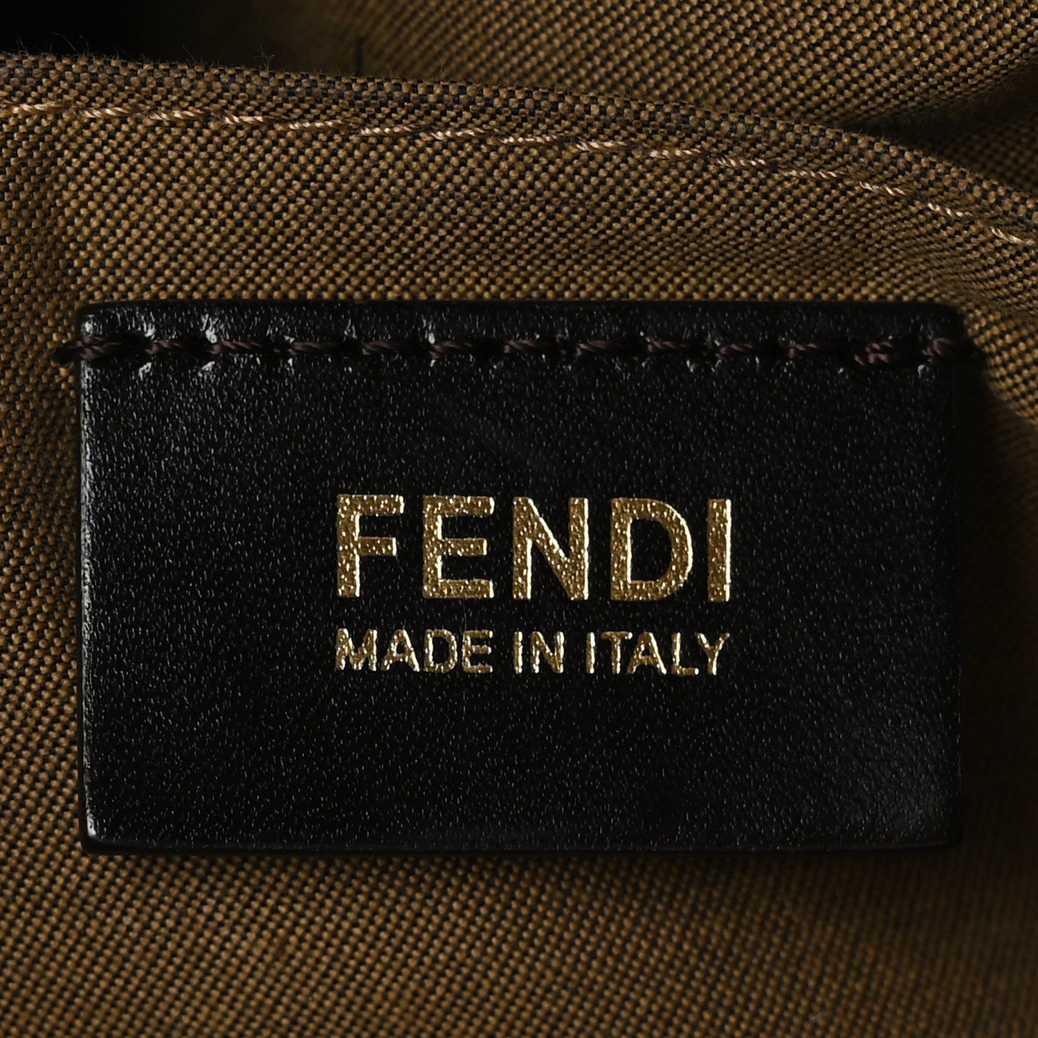 Fendi Zucca Medium Convertible Boston Satchel Tobacco Brown 6 of 11
