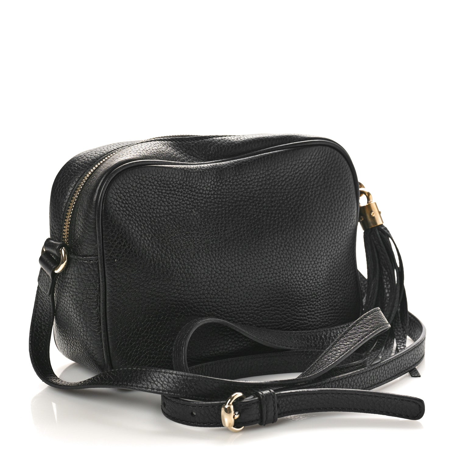 Gucci Pebbled Calfskin Small Soho Disco Bag Black 2 of 9