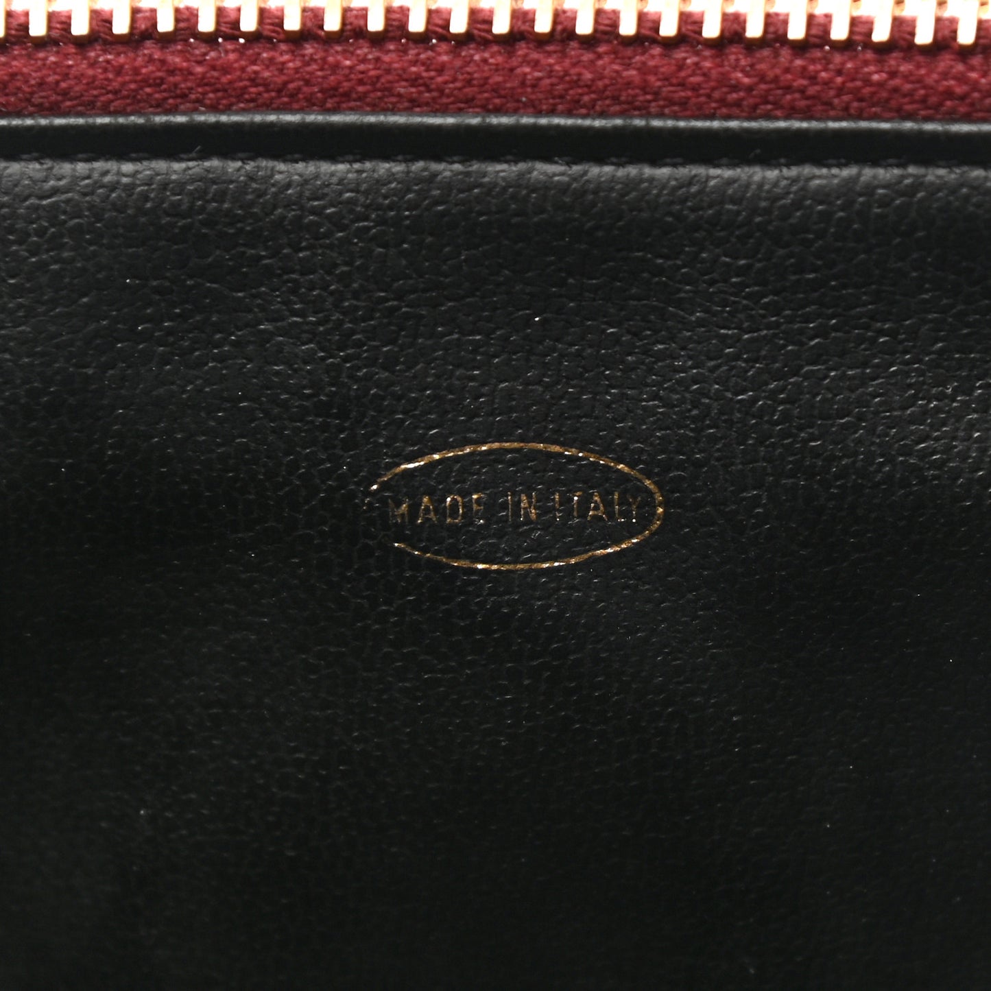 Caviar Vanity Cosmetic Case Burgundy