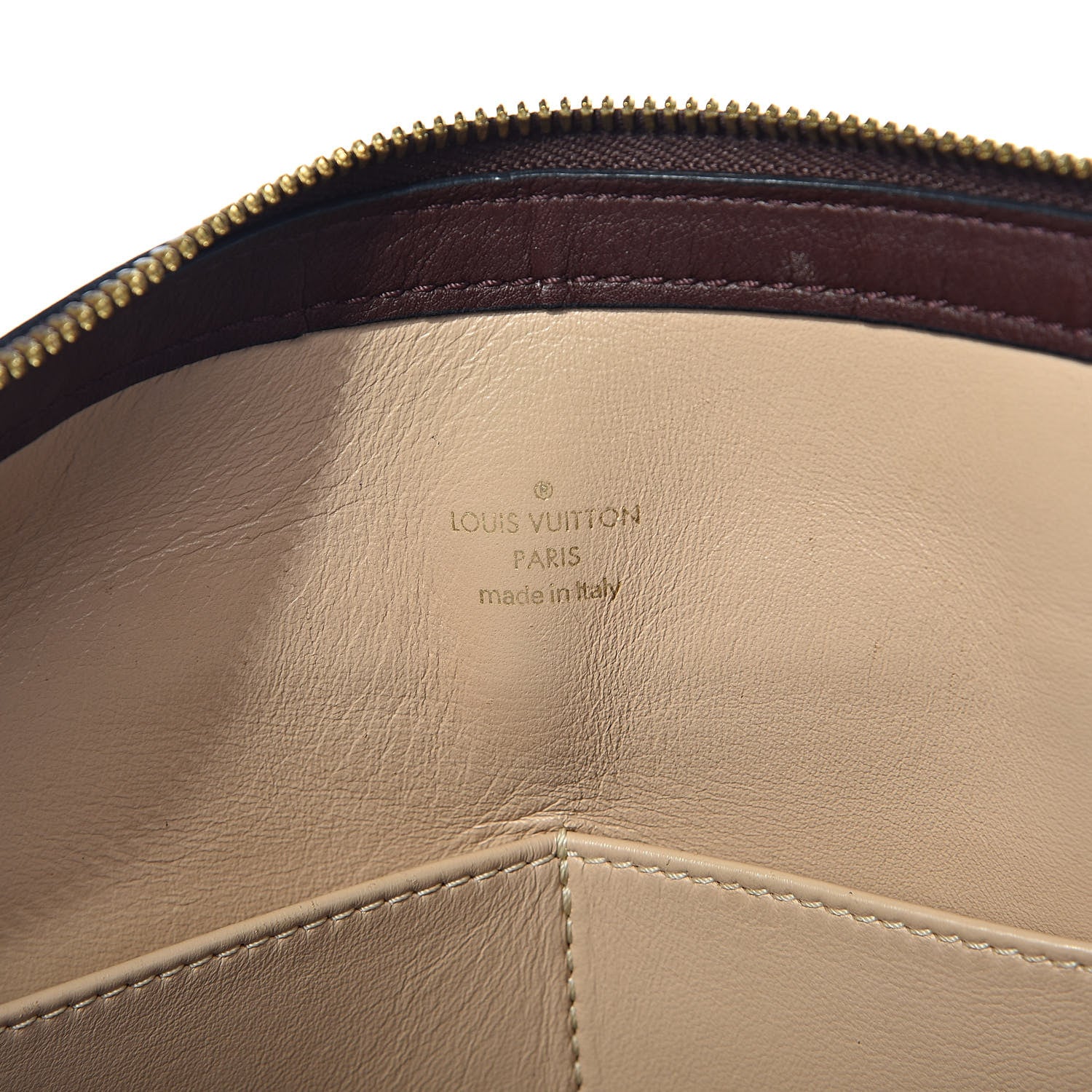 Louis Vuitton Calfskin Colored Monogram Speedy Amazon MM Chocolat White 6 of 10