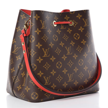 Louis Vuitton Monogram Neonoe MM Coquelicot 3 of 10