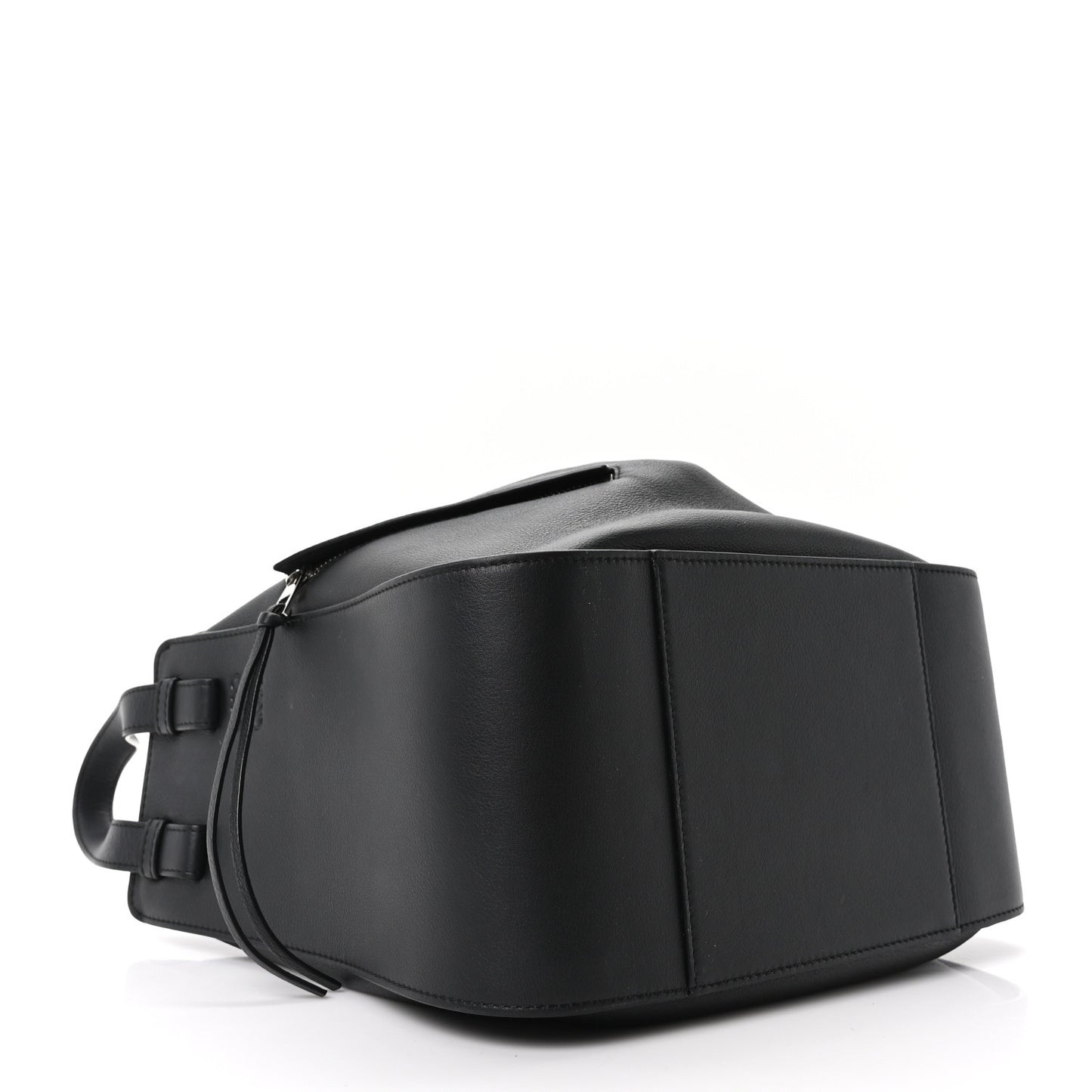 Calfskin Small Hammock Shoulder Bag Black