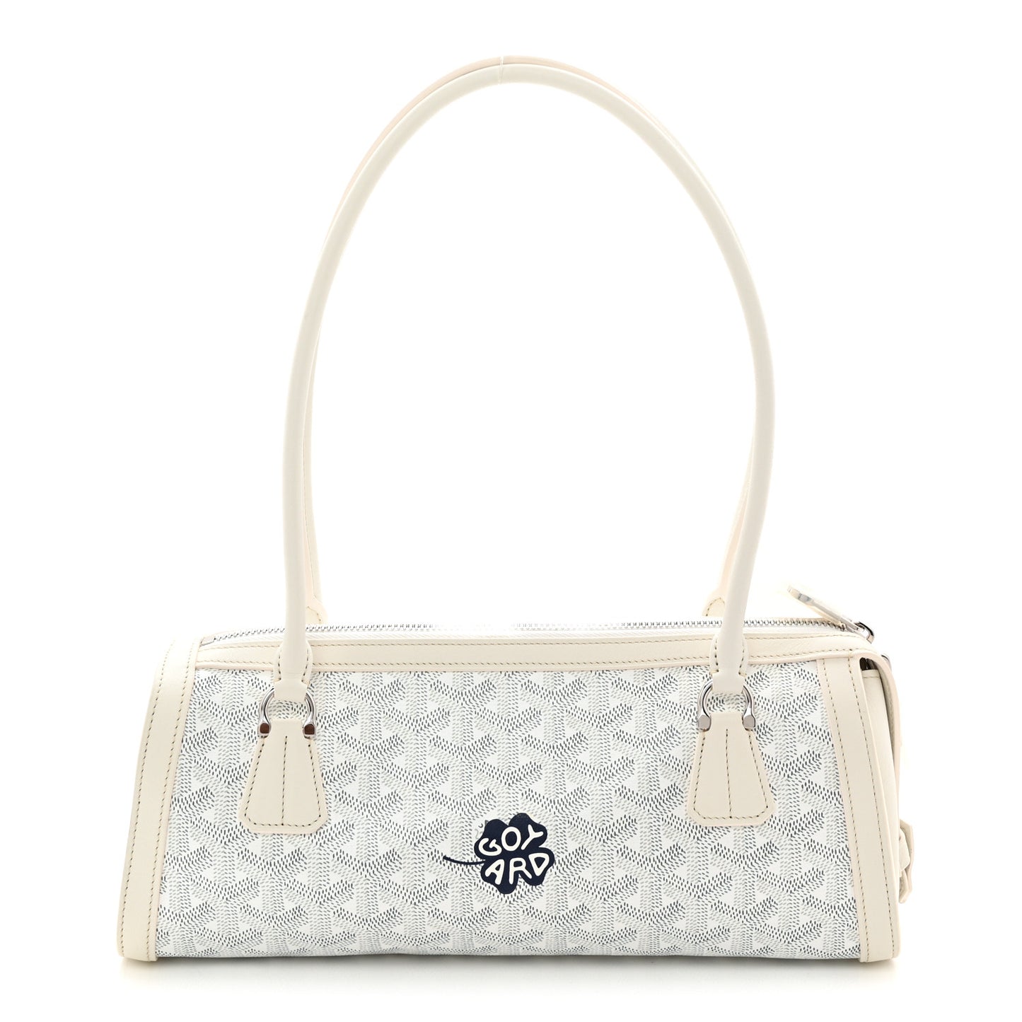 Goyardine Bonbonniere Bag White