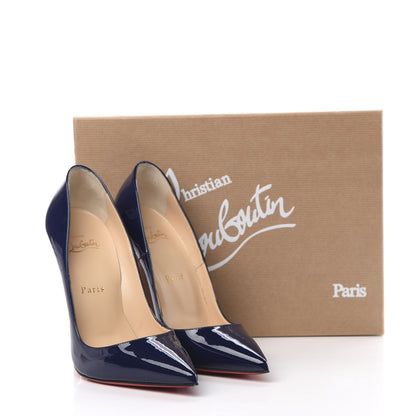 Christian Louboutin Patent So Kate 120 Pumps 38.5 China Blue 10 of 10